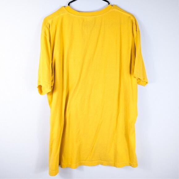 Menace II Society Cheeseburgers Graphic T Shirt Mens XL Yellow Movie Quote Tee - Picture 5 of 5